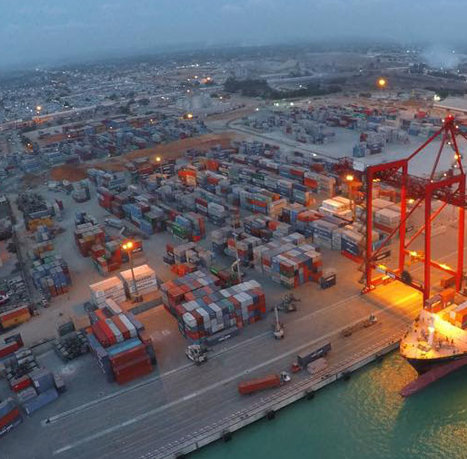 Port de Lomé (Togo)